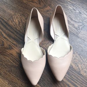 Adrienne Vittadini Leather Flats